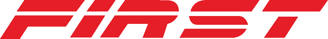 first logo en color rojo